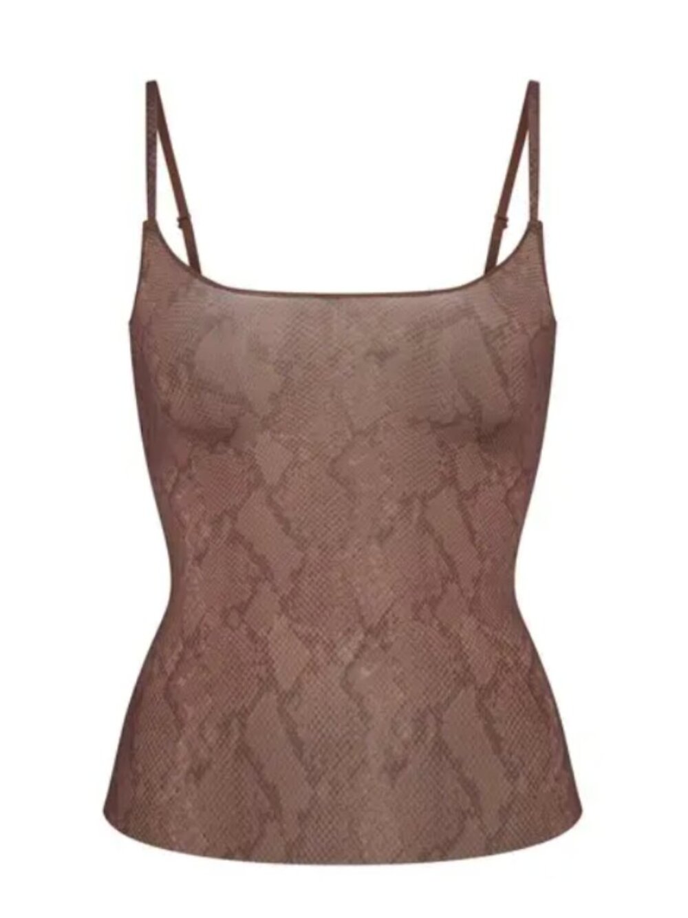 SKIMS Milky Sheer Cami - Jasper Snake Print